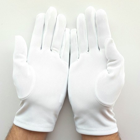 Gant blanc en nylon pour petites et grandes mains : Notre Best seller.