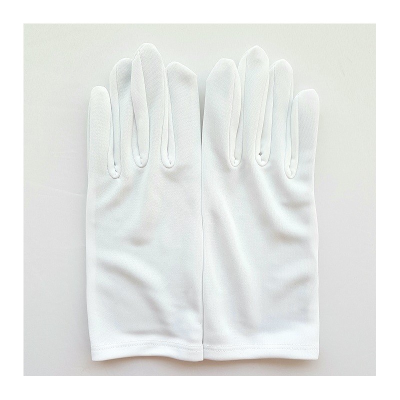 Gant blanc en nylon pour petites et grandes mains : Notre Best seller.