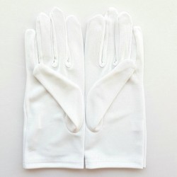 Gant blanc en nylon pour petites et grandes mains : Notre Best seller.