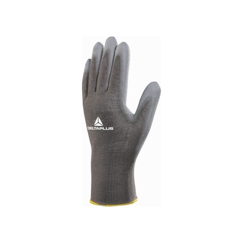 Gants tricot polyamide couleur Gris.