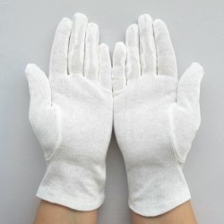 Gants Blancs Coton Pour Toutes Les Mains Petits Prix.