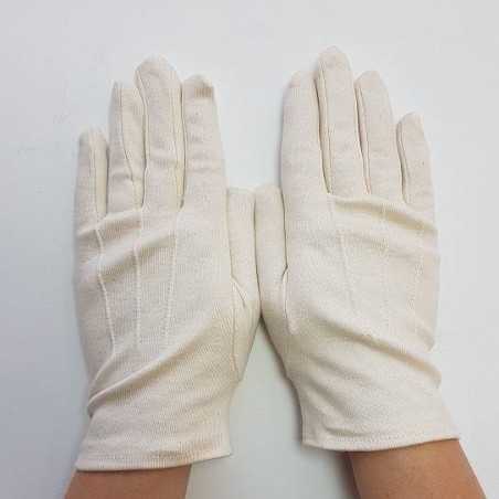 Gant Coton pour soins des mains en complément des crèmes hydratantes.