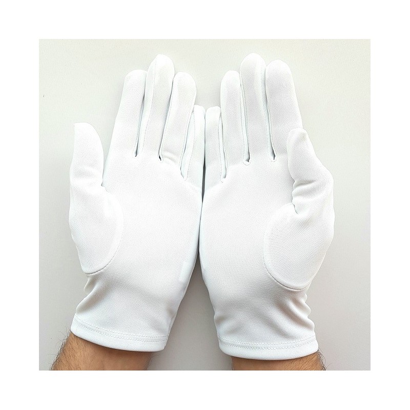 Gant blanc en nylon pour petites et grandes mains : Notre Best seller.