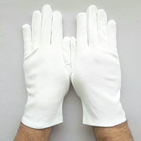 10 Paires de gants blancs + 1 Paire Offerte