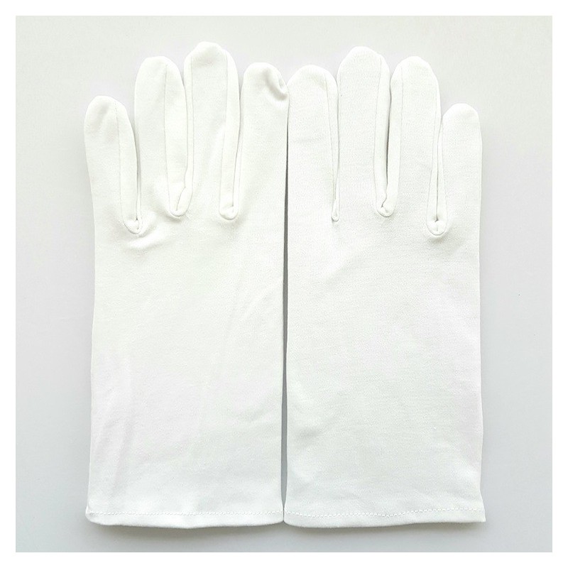 10 Paires de gants blancs + 1 Paire Offerte