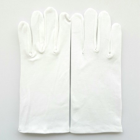 LOT de 10 Paires + 1 gratuite, Gants blancs coton.
