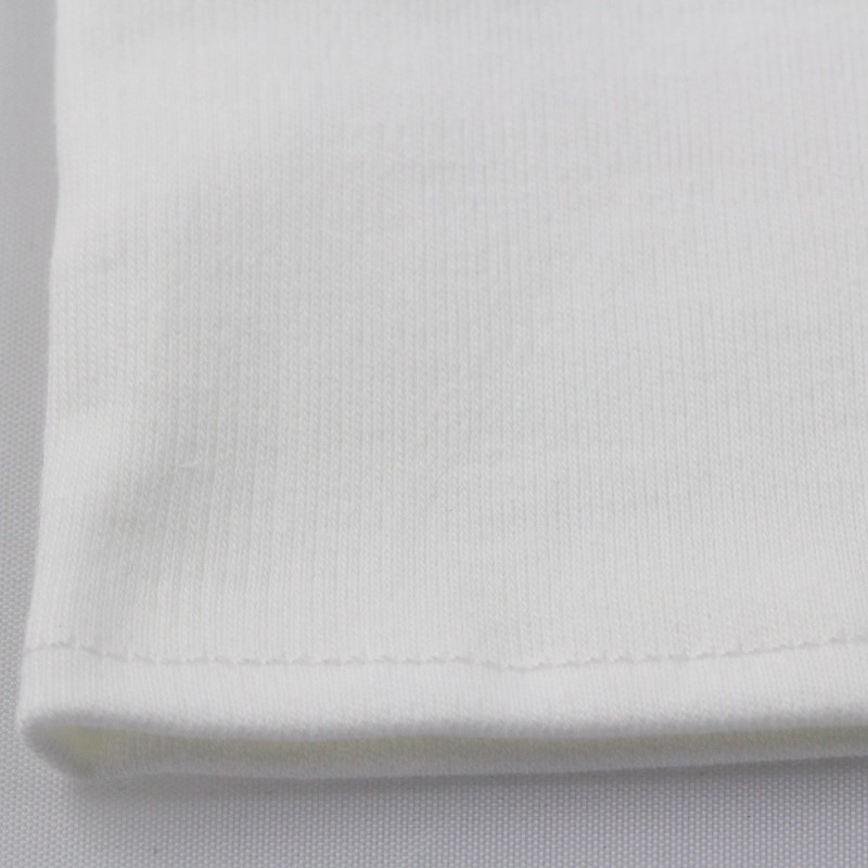 Gant Blanc Coton Franc Maçon broderie lac d'amour dorée femme et homme