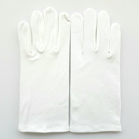 Gants Coton Blanc Pour Enfant.