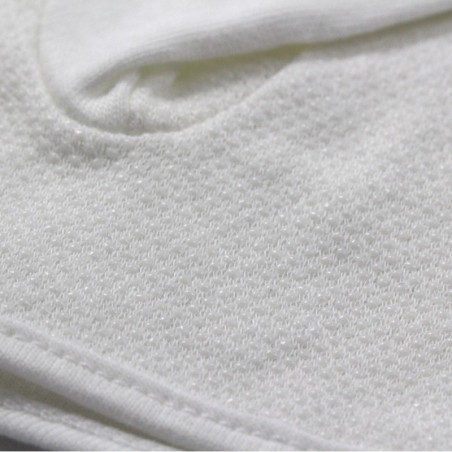 gants blanc coton avec grip pour petites et grandes mains.