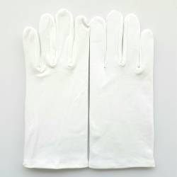 Gants blancs de service 100% coton TUNIS - BGA Vêtements