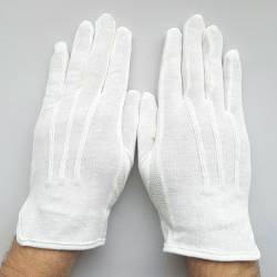 Gants blancs - couleur: blanc