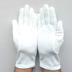 Gant Blanc Nylon Croix Templiére, Croix Pattée : Tout un symbole