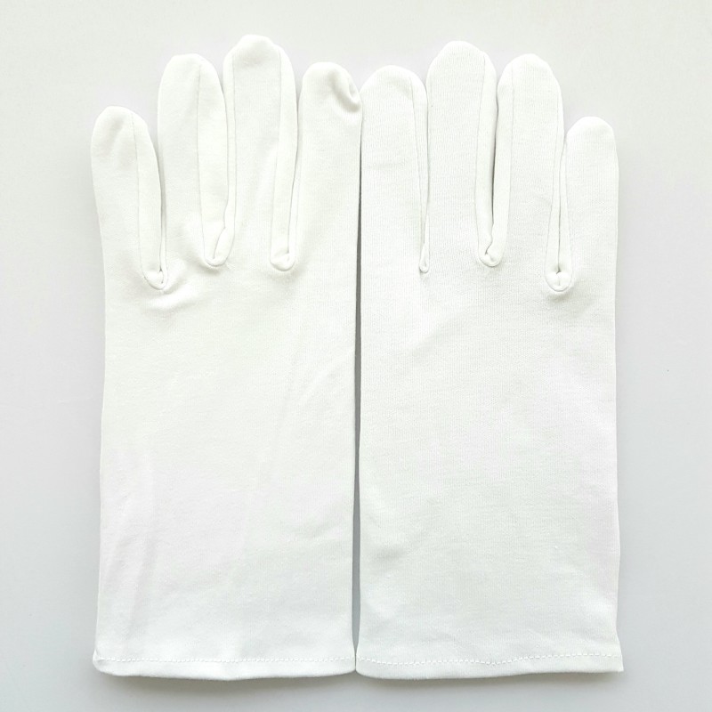 Gants blancs Coton Femme et Homme.